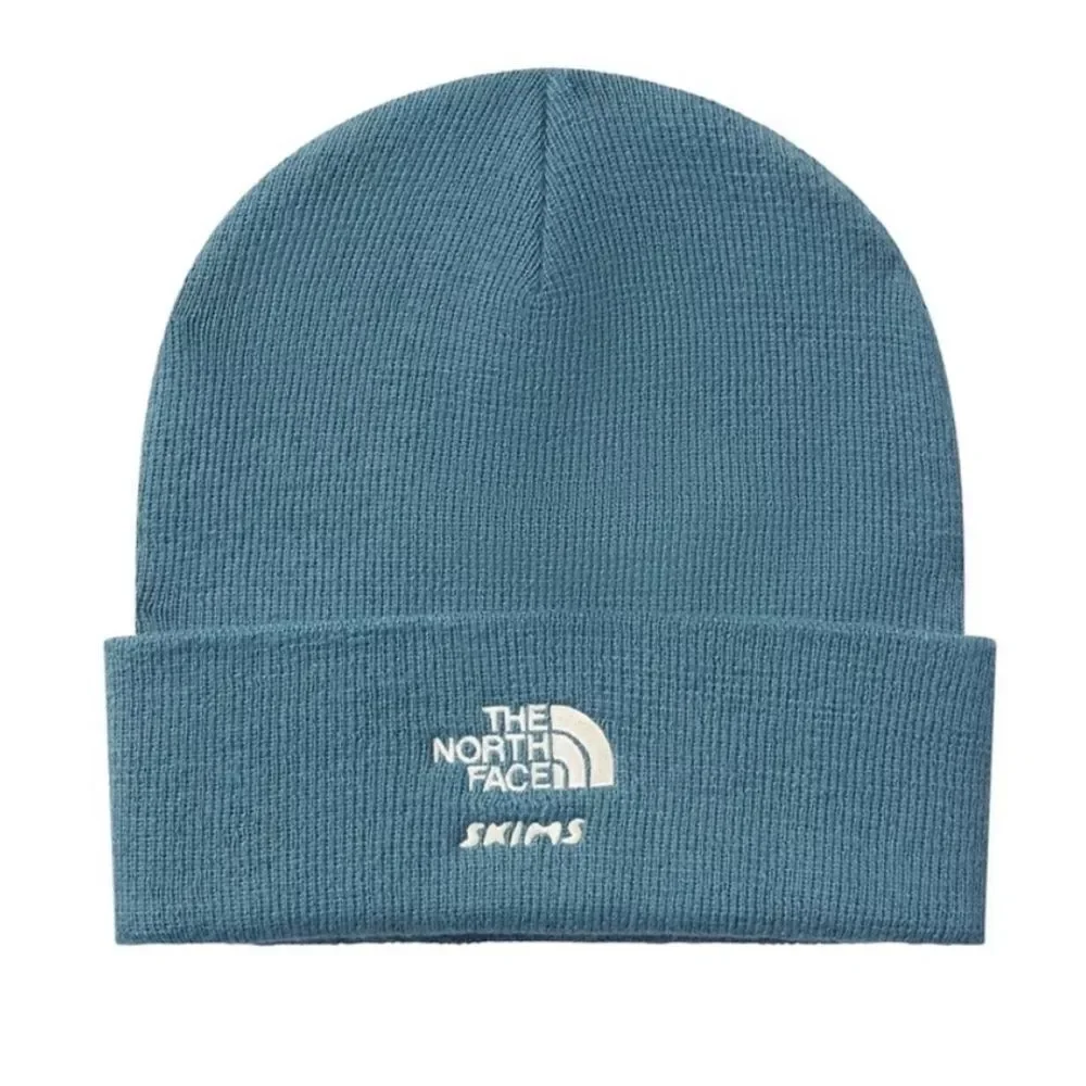 NWT The North Face X SKIMS Beanie Sk Kyanite Teal